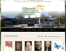 Tablet Screenshot of ellsworthfh.com